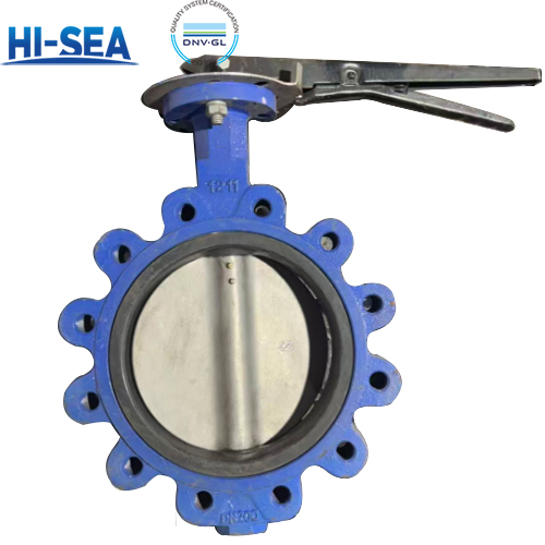 Marine Hand Lever Butterfly Valve